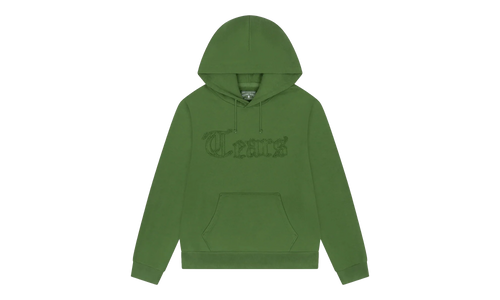 Tears Cut Out Hoodie "Cactus" DT395