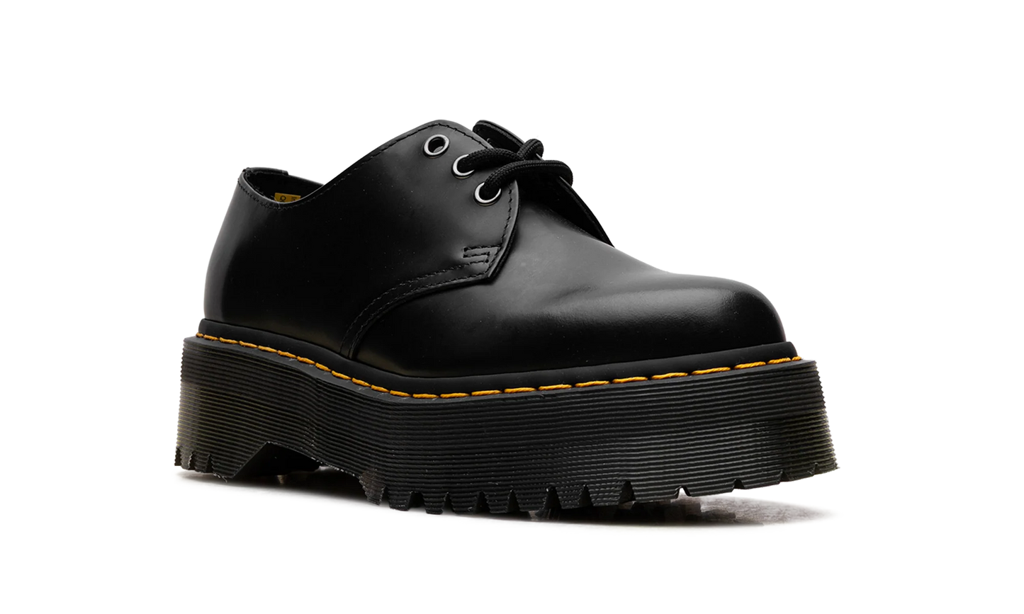 1461 Quad Polished Smooth Leather Derby "Black" 25567001