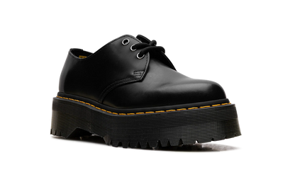 1461 Quad Polished Smooth Leather Derby "Black" 25567001