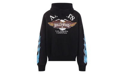 MA Flames Zip Hoodie "Black" AMTOJR1113 001