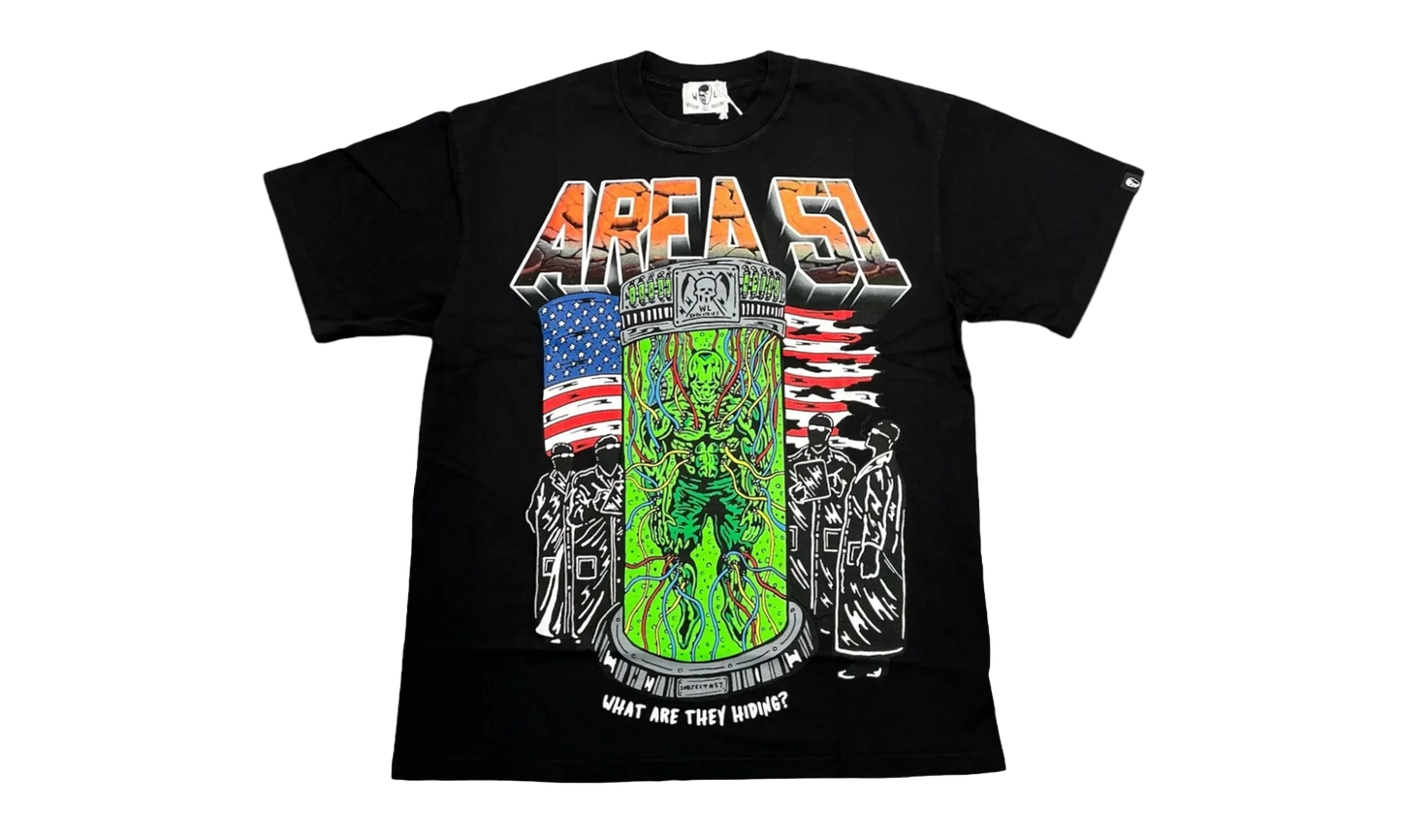 Area 51 Logo Short Sleeve Tee "Black" WLA51SSTSB