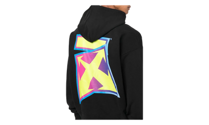 Degrade Thunder Skate Arrows Oversized Hoodie "Black / Multi" OMBB085F22FLE0041070