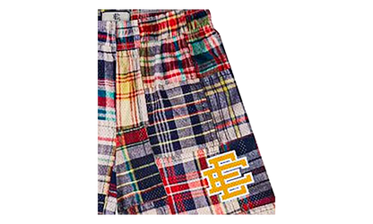 EE Basic Shorts "Madras Plaid / Yellow" EE235