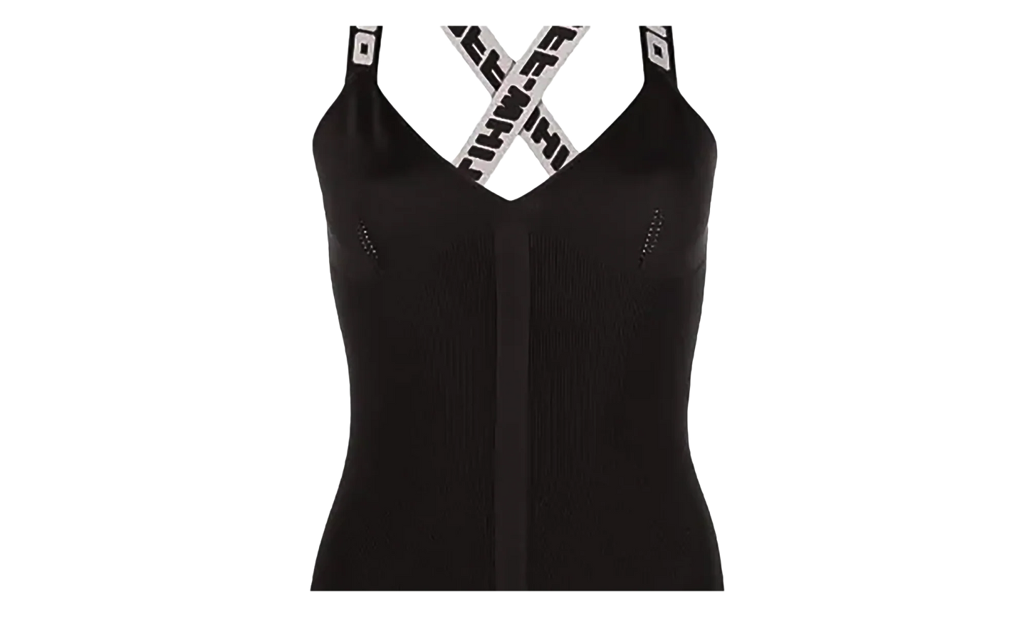 Logo Band Tank Dress WMNS "Black" OWIHI022C99KNI0011009