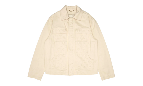 Workwear Denim Jacket "Beige" 1AATH3