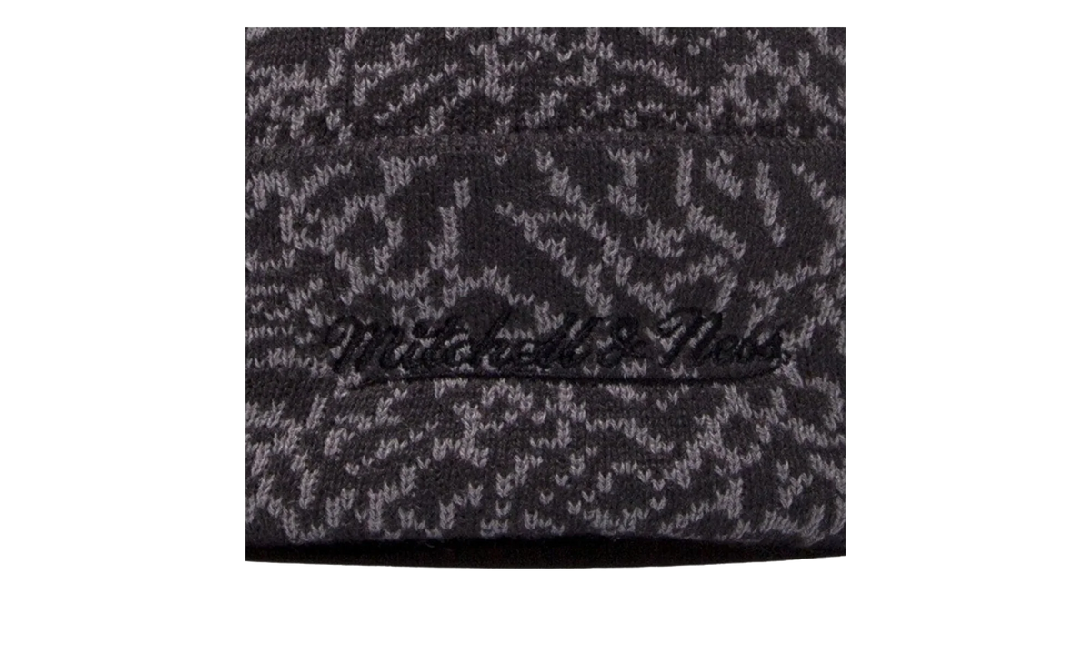 Multi Team Crack Pattern Beanie "Black" KL79Z