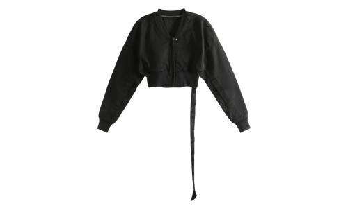Flight Jacket Cropped Bomber WMNS "Black" DS01F4721 CVS 09