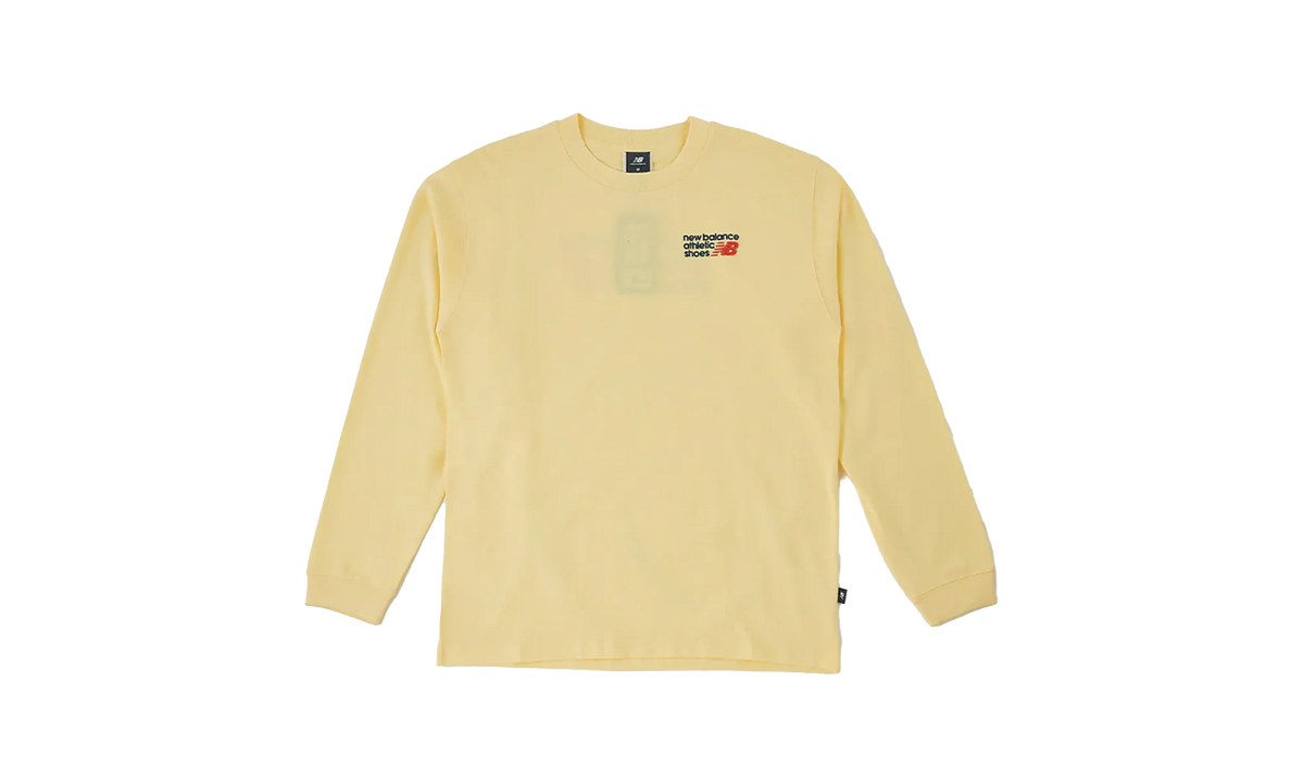 Athletics Premium Back Logo Long Sleeve "Parchment" MT51931PRC