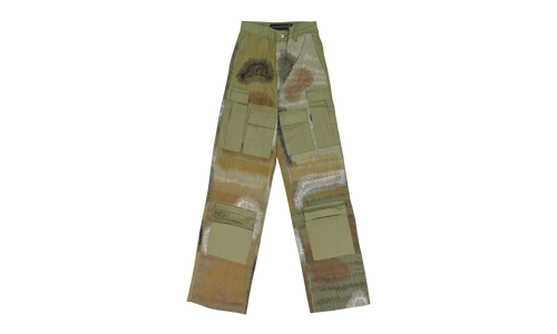 Camouflage Embroidery Pant "Green" 11200600011AW23