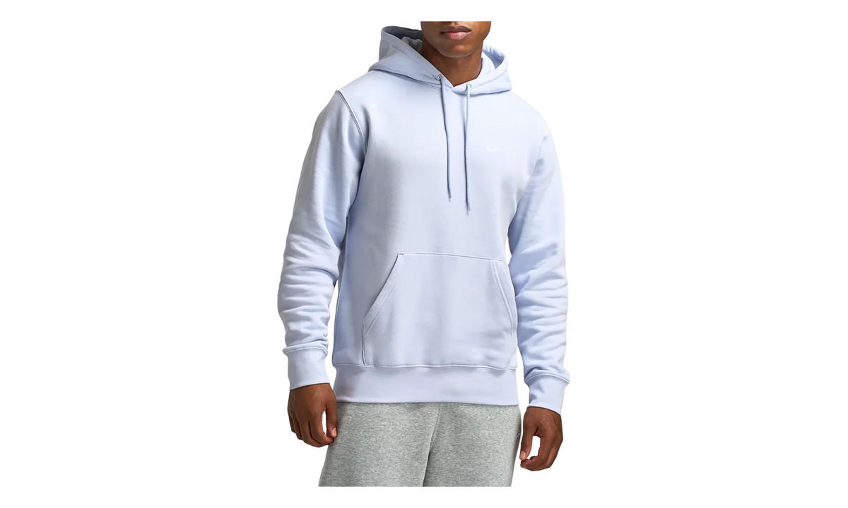 Club Pullover Fleece Hoodie "Ghost White" FN3859 057