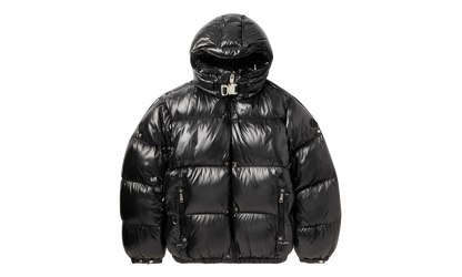 Moncler 1017 ALYX 9SM Almondis Shell Hooded Down Jacket "Black" MON28