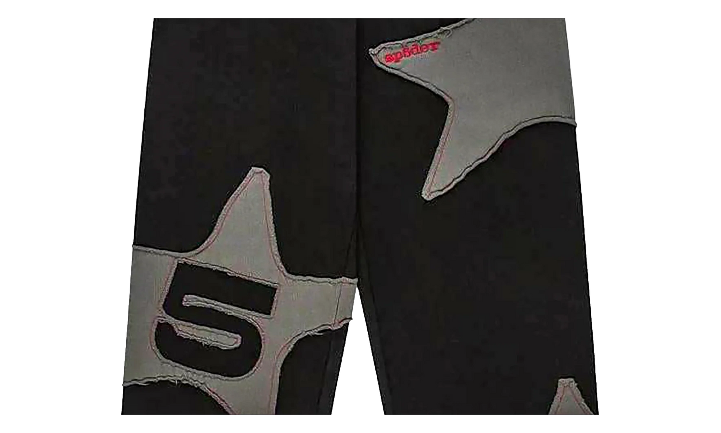 Big Star Wide Leg Sweatpants "Black" SP5der366