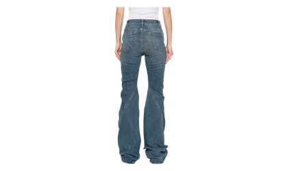 Denim Bias Bootcut Jeans WMNS "Washed Indigo" DS01E3302 SDWB 06