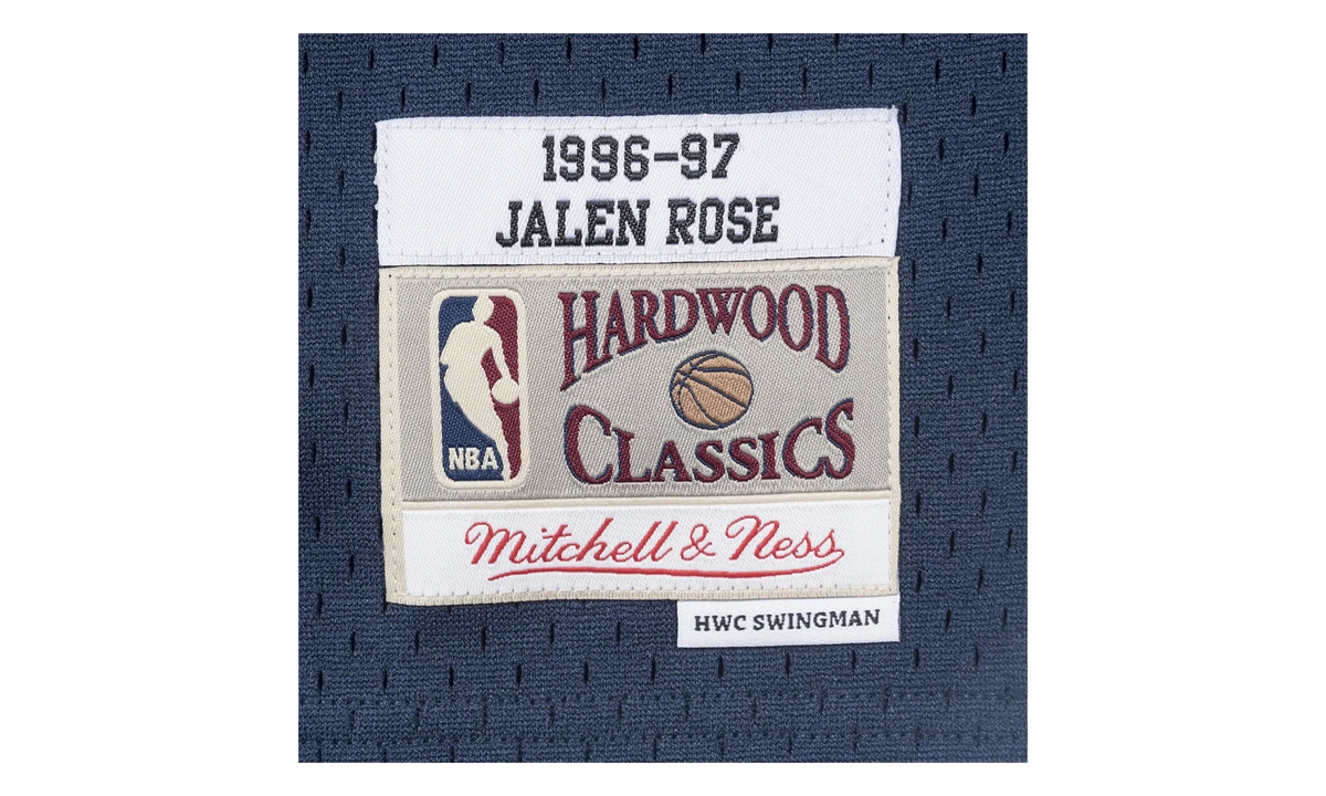 NBA Jalen Rose Swingman Jersey "1996-97 Indiana Pacers - Navy" SMJYAC18089 IPANAVY96JRS