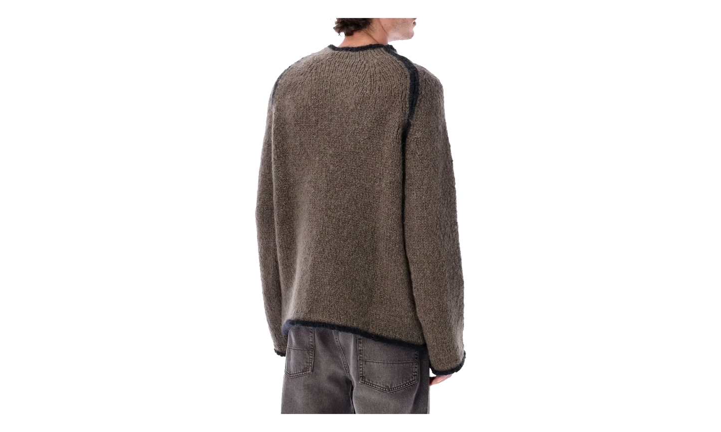 Rider Roundneck Sweater "Steel Mohair" M4253RS