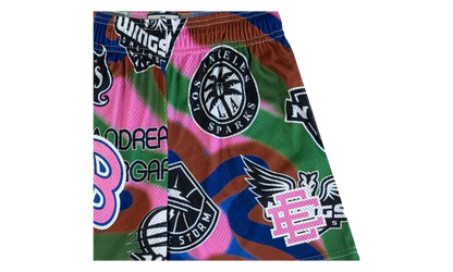 EE BASIC SHORT "SS24 - Green/Pink" EE671