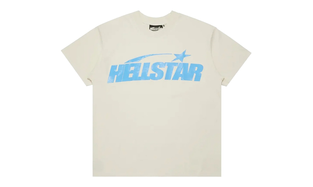Classic T-Shirt Gel Print "White/Blue" HSR282