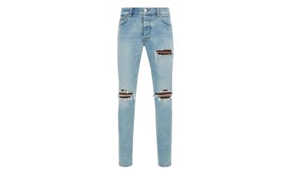 Croc Leather MX1 Jeans "Aged Indigo" AMBMJE1057 921