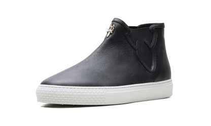 Leather High Top Trainers "Black" CHRM1173