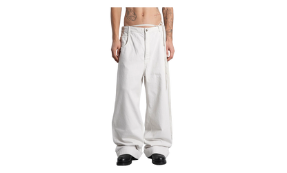 Michaël 5-Pockets High Comfort Trousers Ivory "Ivory" B0010308FA038003