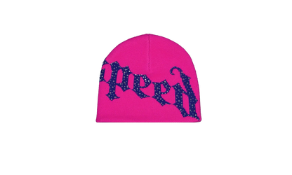 OG Logo Studded Beanie "Fuchsia / Purple" CUFSXHUM