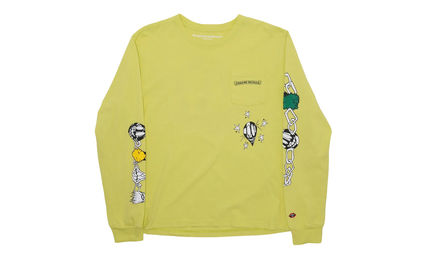 Matty Boy Links Long Sleeve Pocket T-Shirt "Green" CHRM0741