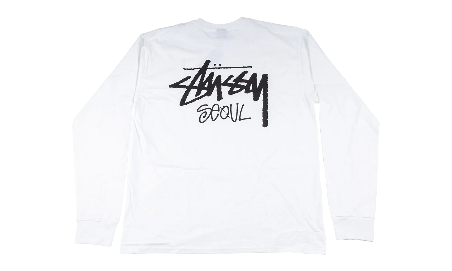 Seoul Chapter Longsleeve Tee "White" STUS443