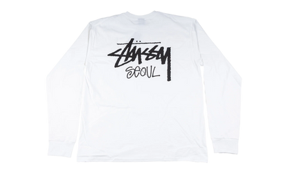 Seoul Chapter Longsleeve Tee "White" STUS443