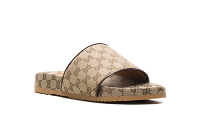 GG Slide "Beige Canvas" 624695 H6320 9763