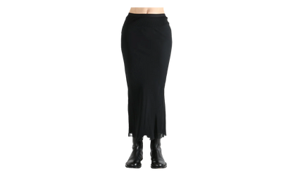 Gonna Calf Bias Skirt WMNS "Black" RP01F6334 G 09
