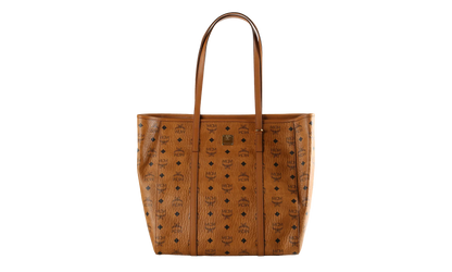 Medium Toni Shopper in Visetos "Cognac" MWPAATN03CO001