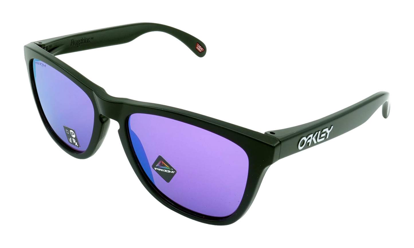 Frogskins Sunglasses "Matte Black / PRIZM Violet" OO9013 H6