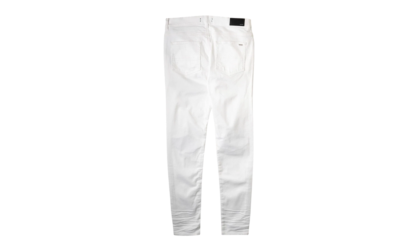 MX1 Leather Patch Jeans "White" MBMX1 LTHWHT WHITE