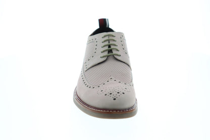 Ben Sherman Birk Long Wingtip BNM00025 Mens Pink Leather Lace Up Oxfords Shoes