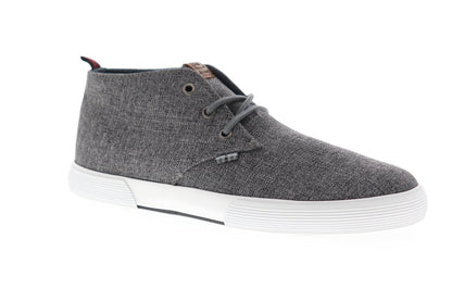 Ben Sherman Bradford BNM00060 Mens Gray Canvas Lace Up Lifestyle Sneakers Shoes