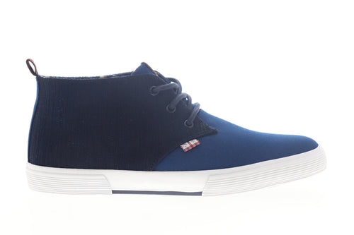 Ben Sherman Bradford Chukka BNM00060 Mens Blue Mid Top Lifestyle Sneakers Shoes