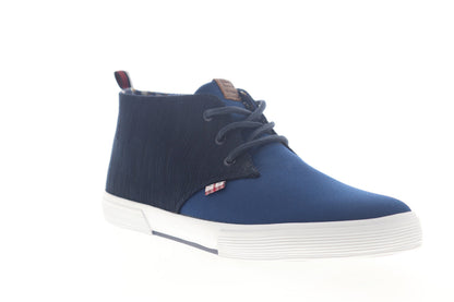 Ben Sherman Bradford Chukka BNM00060 Mens Blue Mid Top Lifestyle Sneakers Shoes