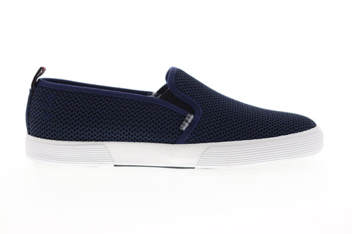 Ben Sherman Bradford Slip On BNM00062 Mens Blue Mesh Lifestyle Sneakers Shoes