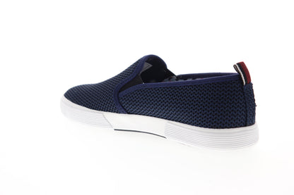 Ben Sherman Bradford Slip On BNM00062 Mens Blue Mesh Lifestyle Sneakers Shoes