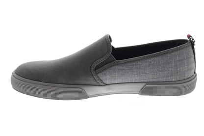Ben Sherman Bradford Slip On BNM00062 Mens Gray Suede Lifestyle Sneakers Shoes