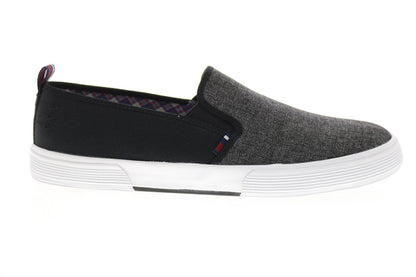 Ben Sherman Bradford Slip On BNM00062 Mens Black Lifestyle Sneakers Shoes