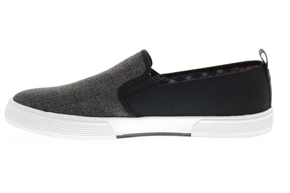 Ben Sherman Bradford Slip On BNM00062 Mens Black Lifestyle Sneakers Shoes