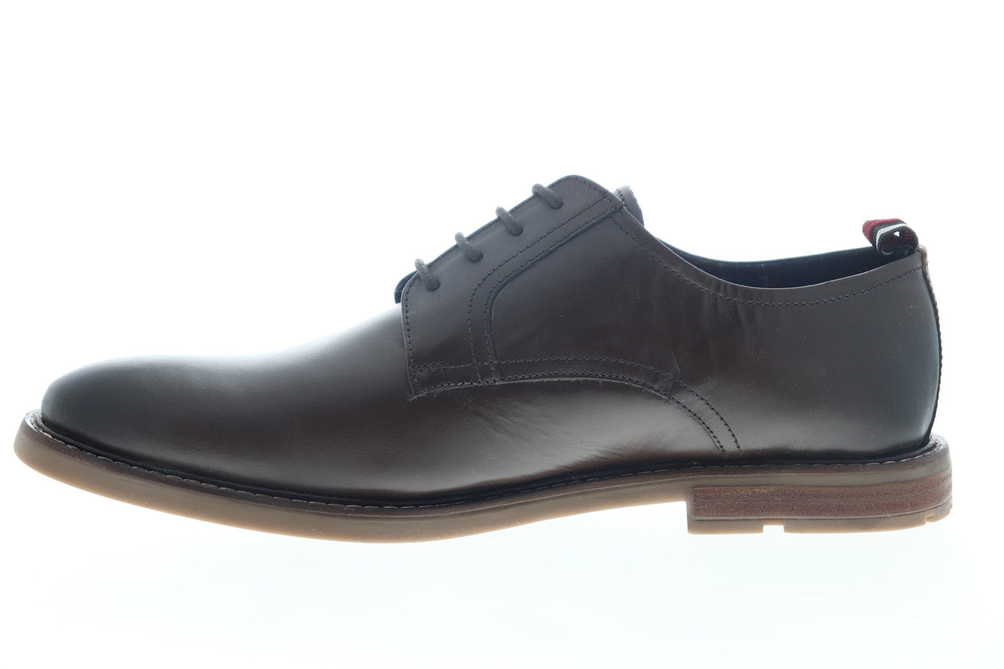 Ben Sherman Brent Plain Toe BNM00122 Mens Brown Leather Low Top Oxfords Shoes