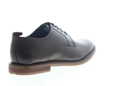 Ben Sherman Brent Plain Toe BNM00122 Mens Brown Leather Low Top Oxfords Shoes