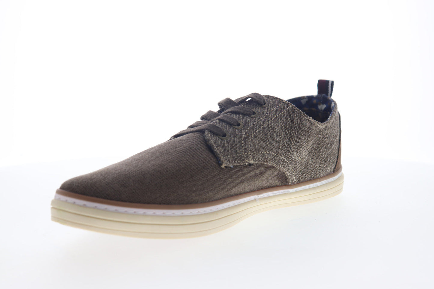 Ben Sherman Brahma Derby BNMS19113 Mens Brown Canvas Lifestyle Sneakers Shoes