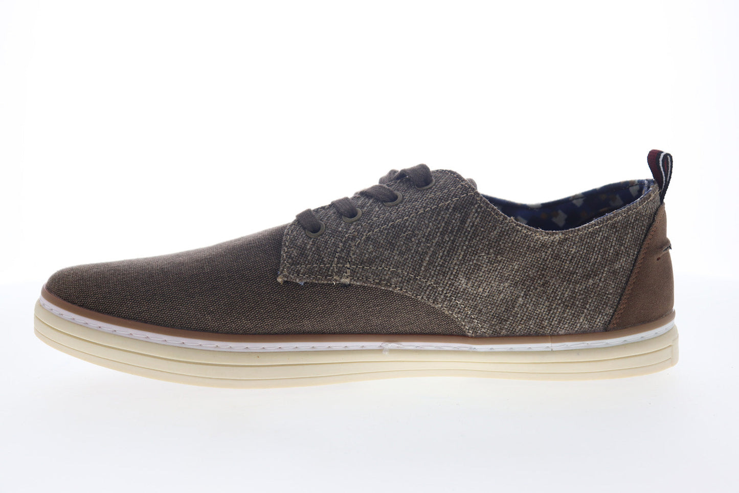 Ben Sherman Brahma Derby BNMS19113 Mens Brown Canvas Lifestyle Sneakers Shoes