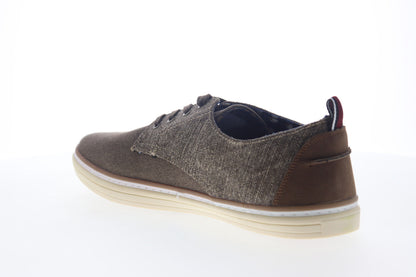 Ben Sherman Brahma Derby BNMS19113 Mens Brown Canvas Lifestyle Sneakers Shoes