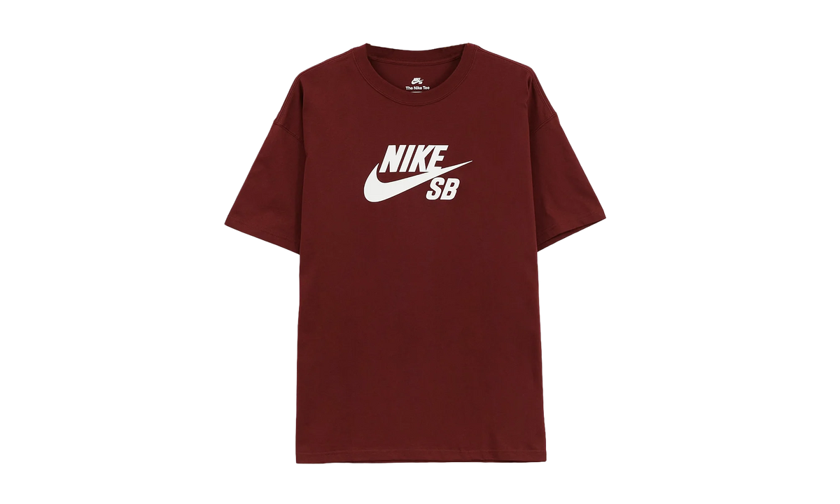 SB Logo Skate T-Shirt "Dark Team Red" CV7539 619