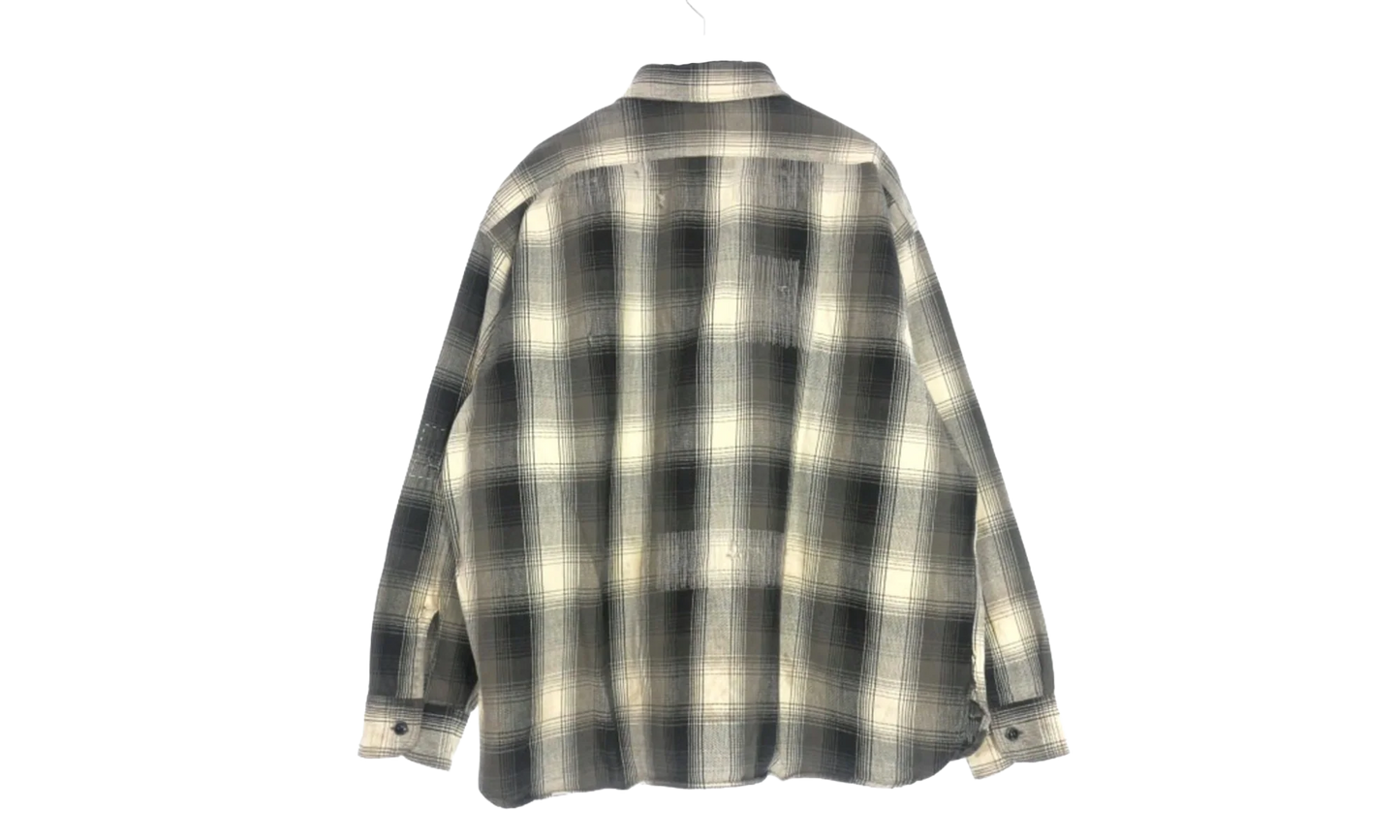 BerBerJin Check Flannel Shirt "Black" SM HR1 0000 C52