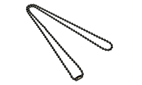 Ball Chain Necklace "18 inches - Silver" CHRM0961